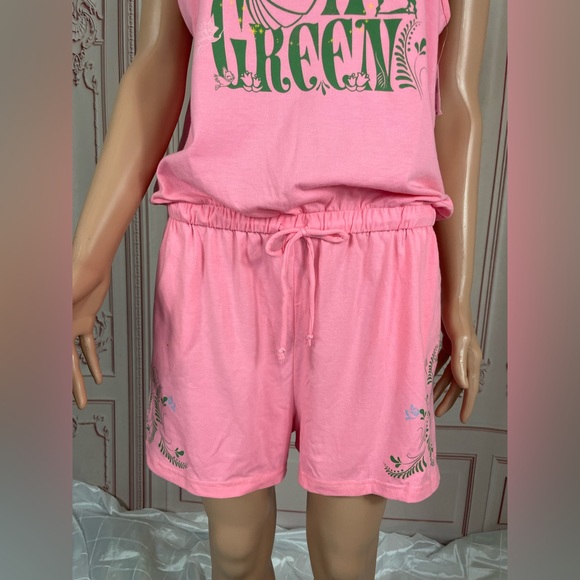 Disney Parks Sleeping Beauty Fauna Romper Make It Green New L XL 1X Size - Picture 4 of 15